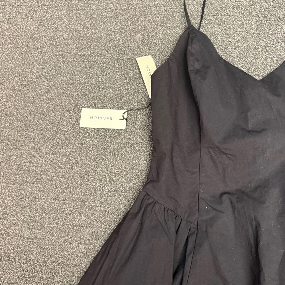 Aritzia Babaton Looksee Poplin Dress in Black - Picture 3 of 14
